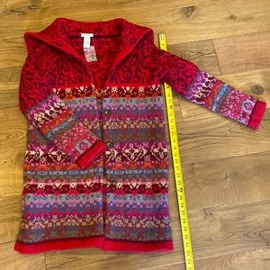 Sundance women’s petite medium, long sweater coat